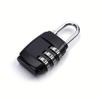 Password Lock 3 Position Password Lock Padlock, Suitcase Padlock for Gym, Cabinets and Luggage - Durable, Travel Padlock