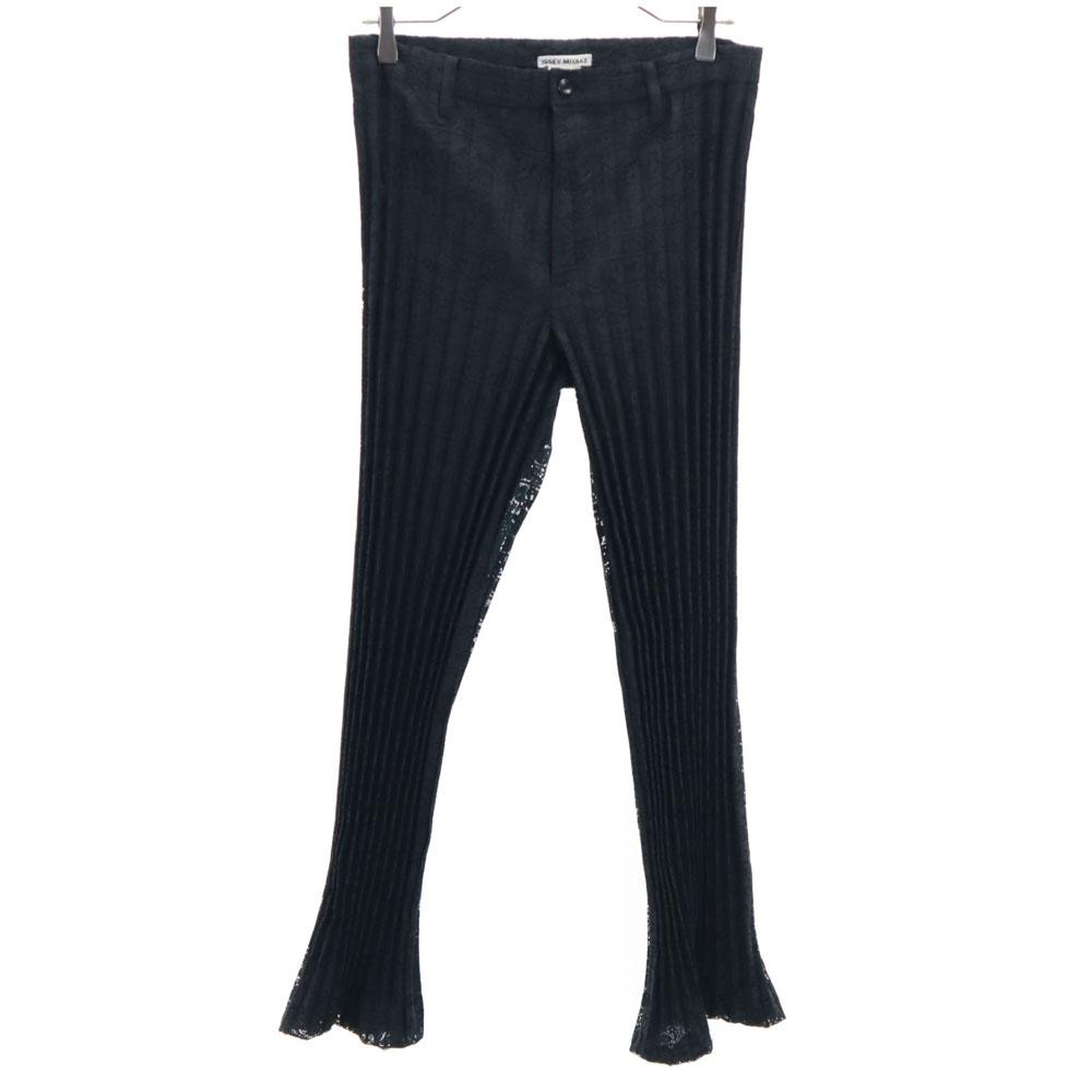 

ISSEY MIYAKE сделано в Японии кружевные брюки 2 черные Женские Б/У