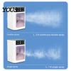 Handy Air Cooler for Home Portable with 900ml Water Tank, 3-in-1 Conditioner 3-Speed Cooling Mist Modes, Quiet Fan Travel 7-Color LED Light