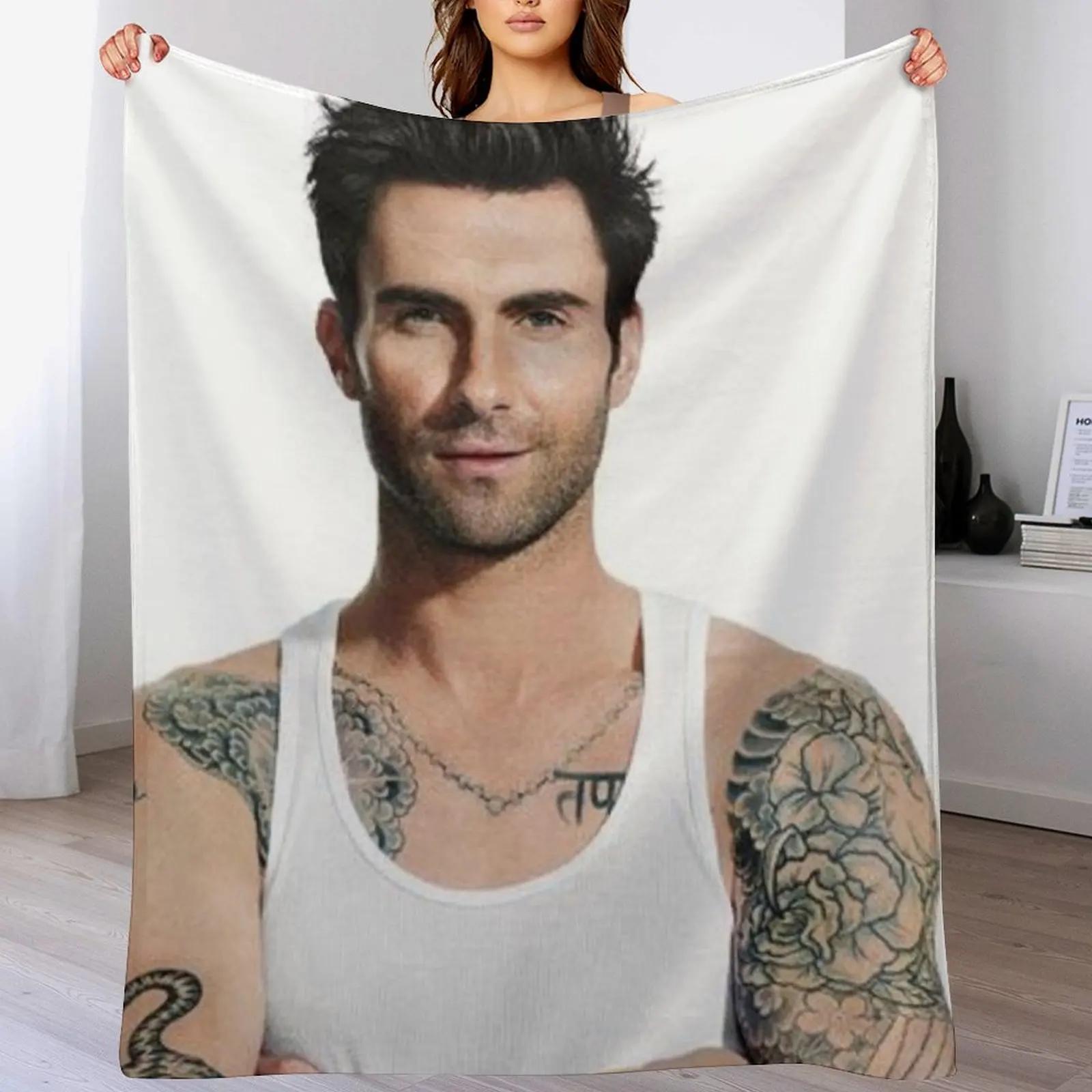 

New adam levine Throw Blanket Cozy Sofa Blanket for TV Watching Napping 102x76cm(40x30in)