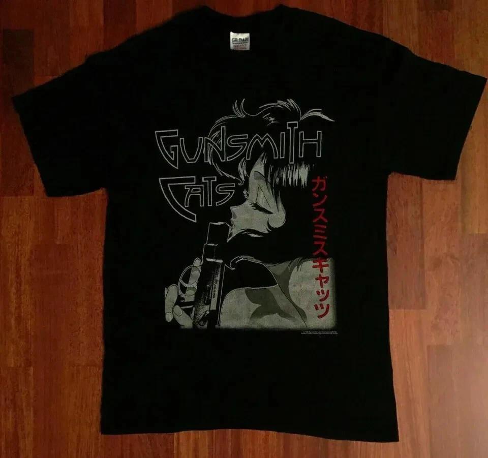 Gunsmith Cats T Shirt 90’s Anime Akira Hook Ups Gildan XL