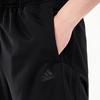 Adidas Essentials Warm-Up Tapered 3-Stripes Track Pants Black/Black Men Streetwear H46107