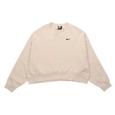 (WMNS) Sportswear Essential Fleece Crew 'Beige' Women's CK0168-140