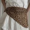 Y2K Retro Leoparden-Kopftuch Damen Mädchen Hohe Qualität Bequem Mode-Kopftuch Warm Vielseitig Party-Schal Exquisites Accessoire