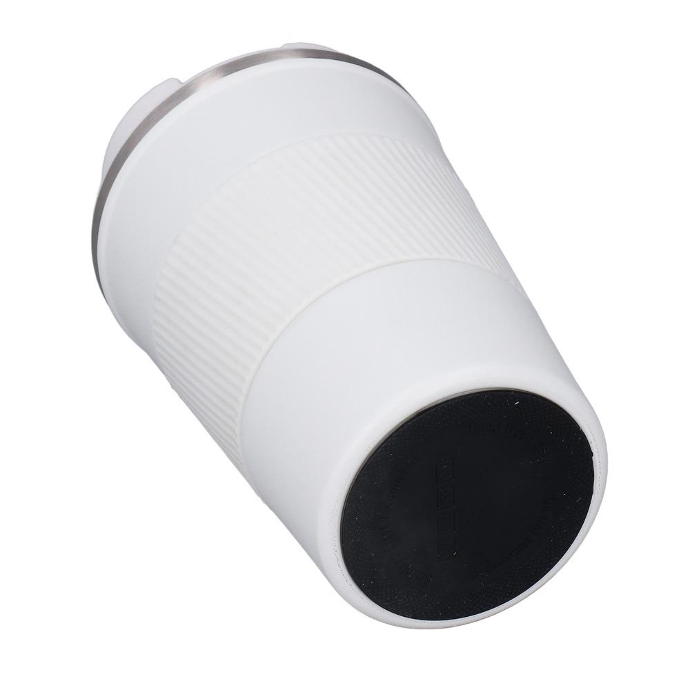 Silicone Sleeve Coffee Mug Stainless Steel Coffee Tumbler Reusable Water Mug Camping