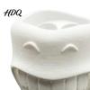 Simple Toothbrush Stand 3D Printed Holder Artistic Tooth Model Stable Base Holder Decorative Smiling Stand Desktop Display for Bathroom Accessories