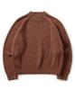 ESFAI 2 Tone Crew Neck Knit (Brick)