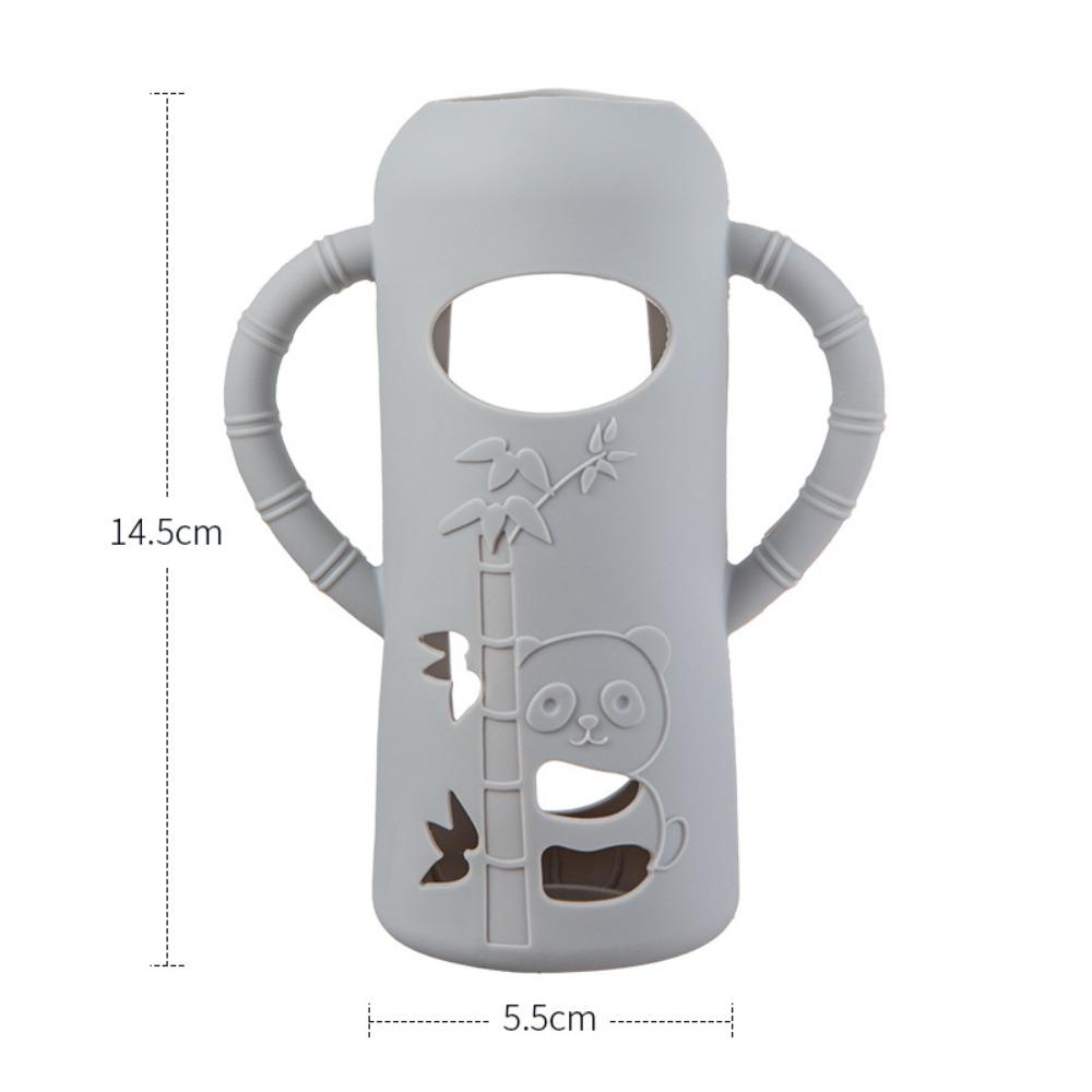 Easy Grip Silicone Handle Sleeve Soft Baby Bottle Sleeves for Dr. Brown's Baby Feeding