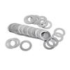 SUS304 Stainless Steel Ultra Thin Flat Gaskets DIN988 M1-M3 Adjusting Shim Washers Precision Fasteners Hardware Accessories