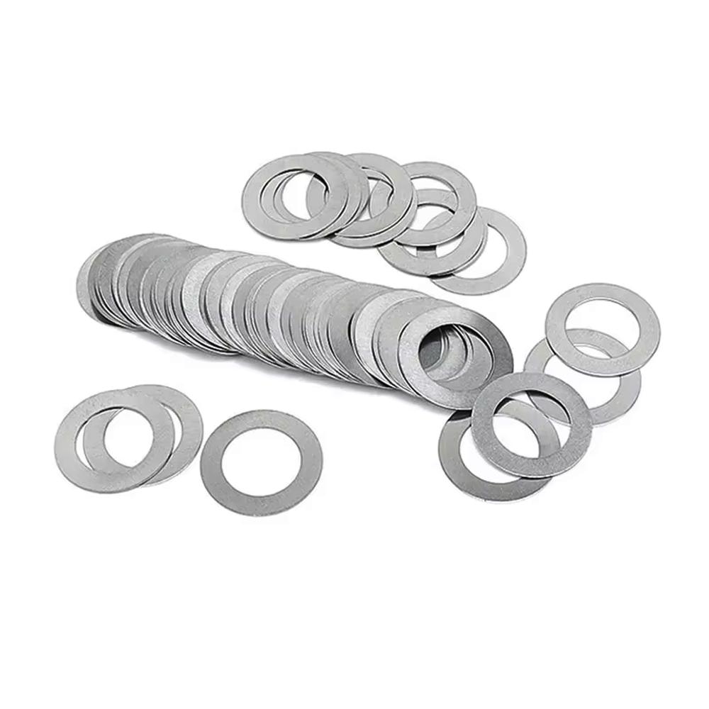 SUS304 Stainless Steel Ultra Thin Flat Gaskets DIN988 M1-M3 Adjusting Shim Washers Precision Fasteners Hardware Accessories