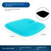45x42cm Double Thick Gel Seat Cushion Honeycomb Design with Non-Slip Cover for General Motors Increased Breathability Cooling Pa