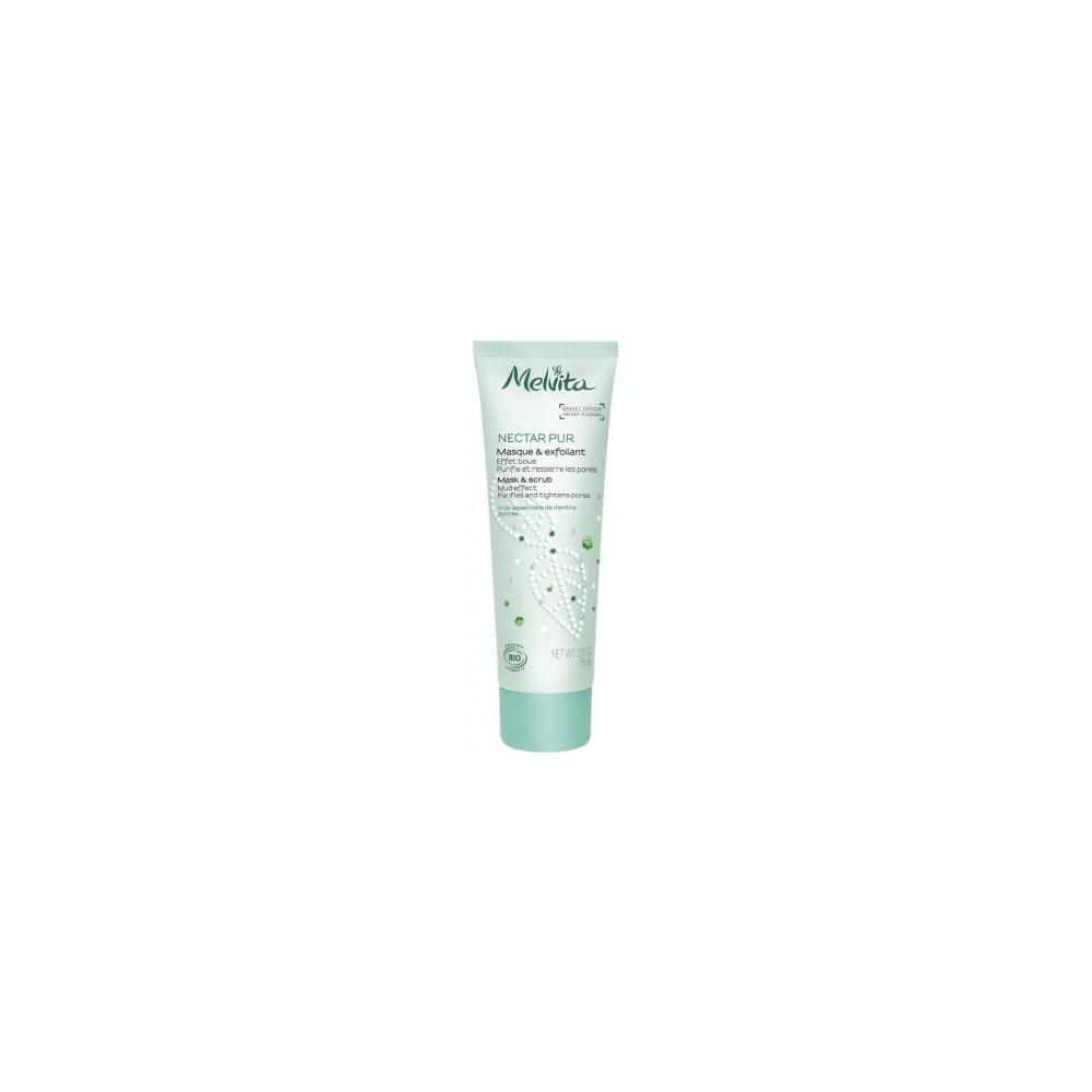 

Чистая маска и отшелушивающее средство Melvita Nectar 75 мл