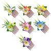 Hair Comb Artificial Flower Design Anti-slip Teeth Hair Organizer Comb Updo Bun Hair Styling Accessory