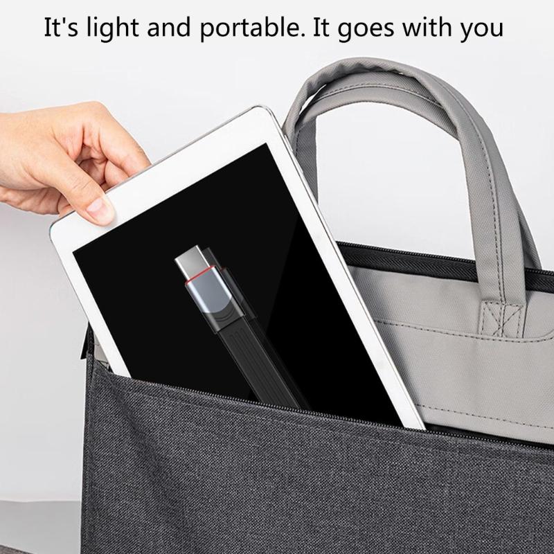 Short USB C Cable 60W PD Fast Charging Cable USB 3.1 Type C 40Gbps Short USB C to USB C Cable for 3 Device