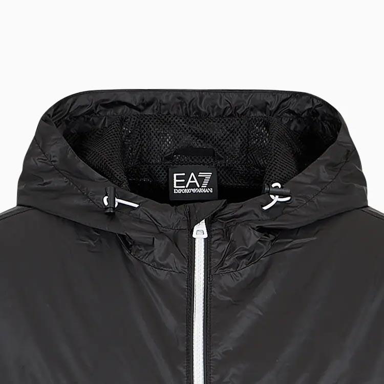 Emporio Armani EA7 SS24 Jackets & Coats Men's Black 3DPB17-PN5ZZ-0208