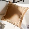 30x50/45x45CM Cute Sheep Throw Pillow Cover Simple Brown Cartoon Stamping Waist Cushion Cover Decor Home Decorative Pillowcase