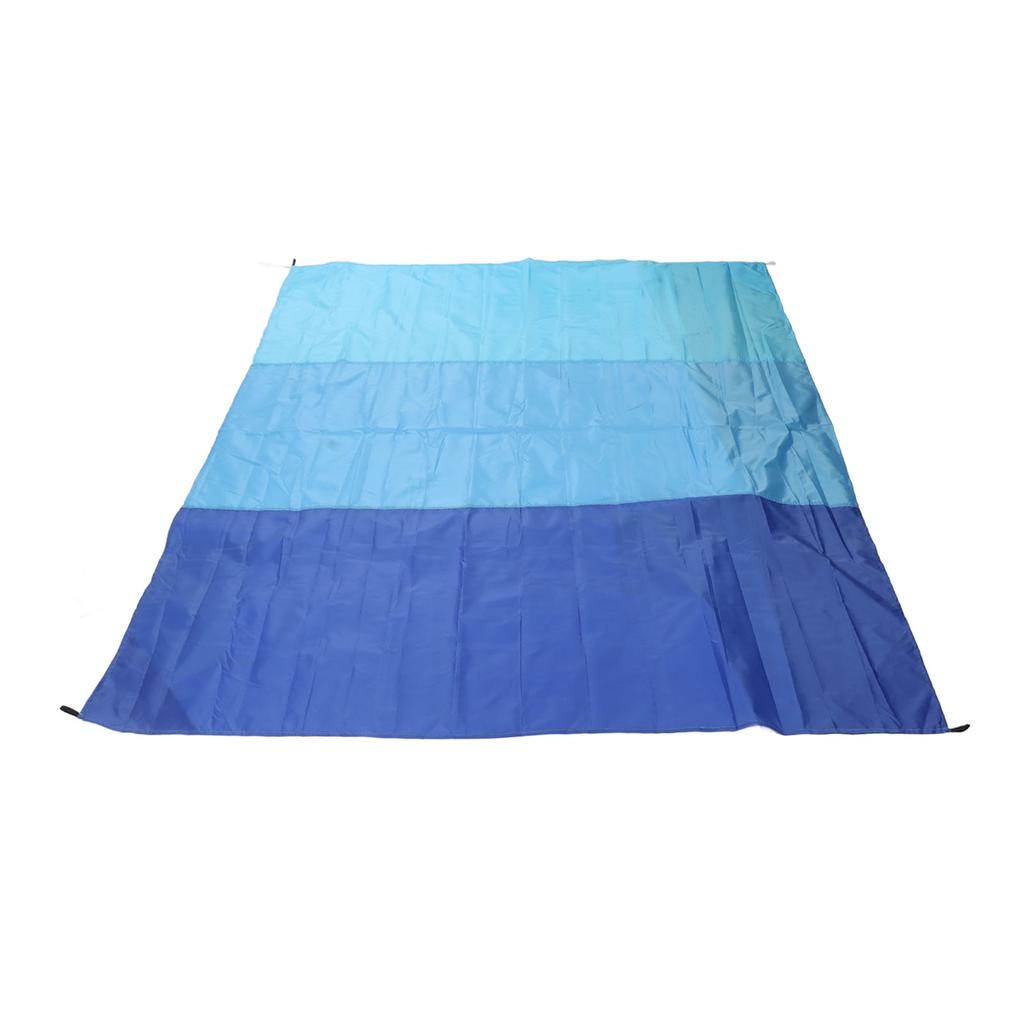 Portable Picnic Mat Waterproof Foldable Fashion Oversized Sand Prevention Beach Mat for Travel Camping Three