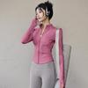 Women's Slim-Fit Quick-Dry Yoga Jacket - 20 Colors, Long Sleeve, Sunscreen, Outdoor Running Fitness Wear