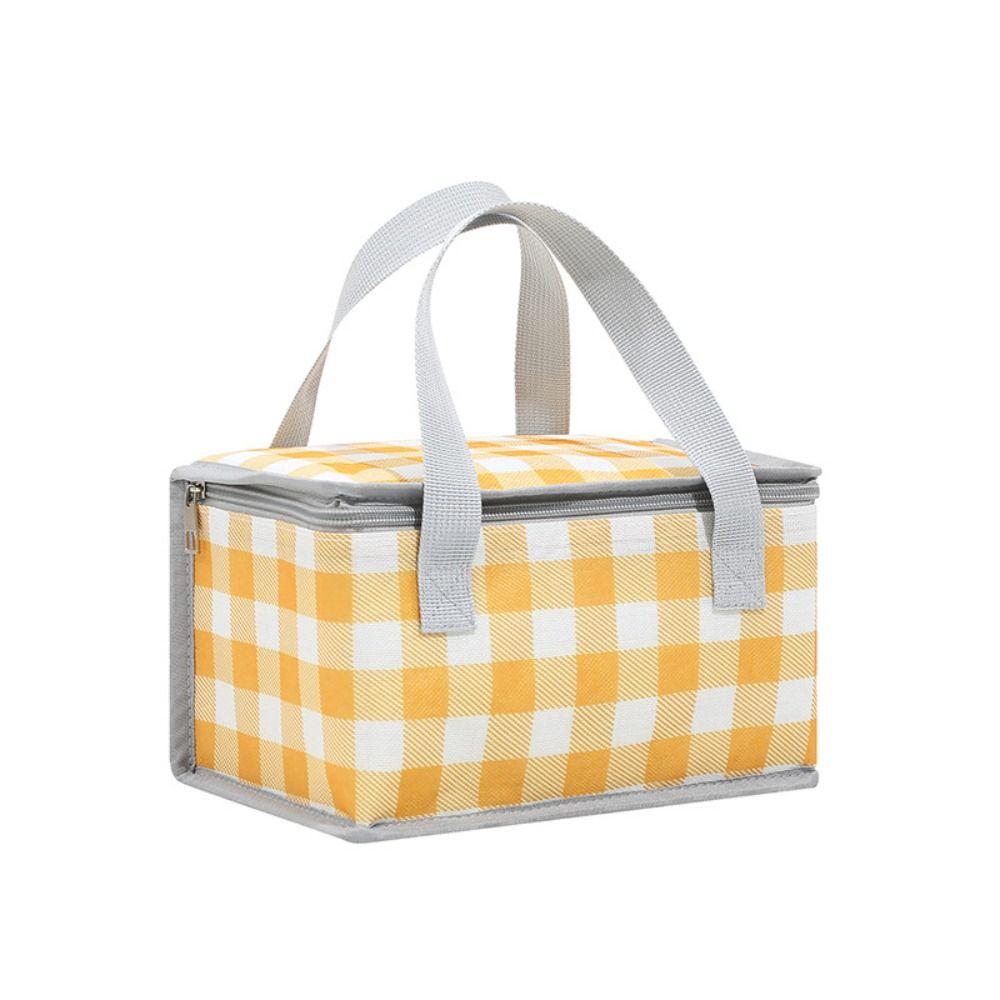 BBQ Meal Camping Food Storage Bag Food Hand Bags Thermal Insulated Cooler Box Spring Day Picnic Bag