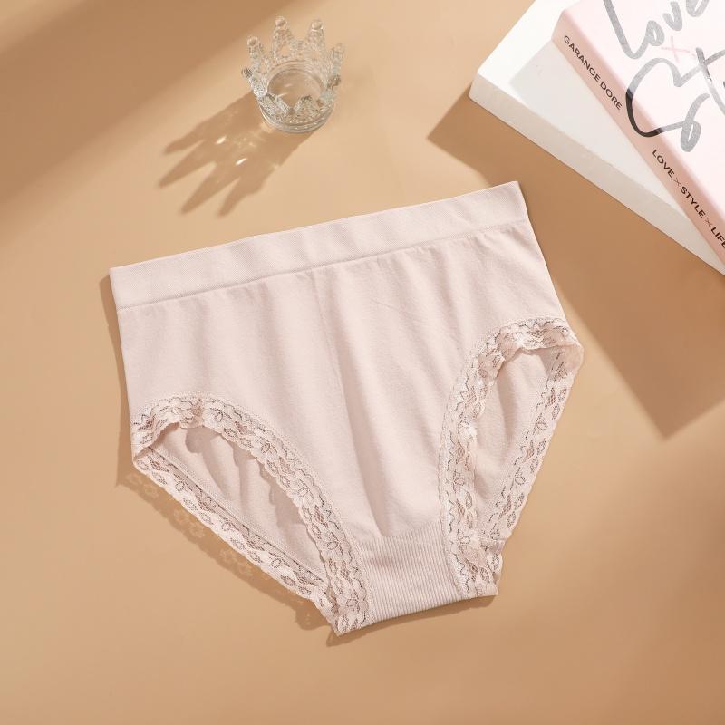 

Женское корректирующее белье с высокой талией, кружевные трусы, бесшовные утягивающие трусы, женское сексуальное утягивающее белье с коррекцией живота, женское нижнее белье XXL&1pc абрикосовый