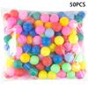 50Pcs/Pack 40Mm Table Tennis Balls Frosted Ping Pong Ball Portable Bright Color Rust Resistant Table Tennis Ball For Practice