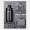 Pegboard Display Bike Gear Storage Aluminum Alloy Organization Bike Gear Storage For Garage Workshop Office Room Kitchen Desk