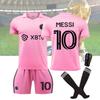 2324 Miami International Messi 10 Home Soccer Jersey Ultra-fine Fiber Material