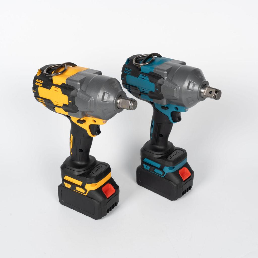 High Torque 2000N Electric Impact Wrench: Multi-functional, Lithium Battery-Powered for Household Use