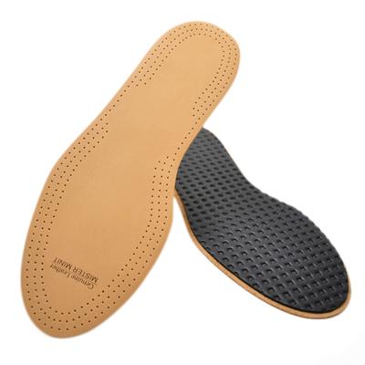 Leather Insole Basic Insole Leather Shoes Thin Nume Leather Sheep Leather Size Adjustment Prevents Stuffiness Deodorizing Moisture Absorption Foot