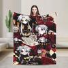 Pierrots The Freak Circus Blanket Flannel  Relax Ultra-Soft Throw Blanket for Bed Rug Piece