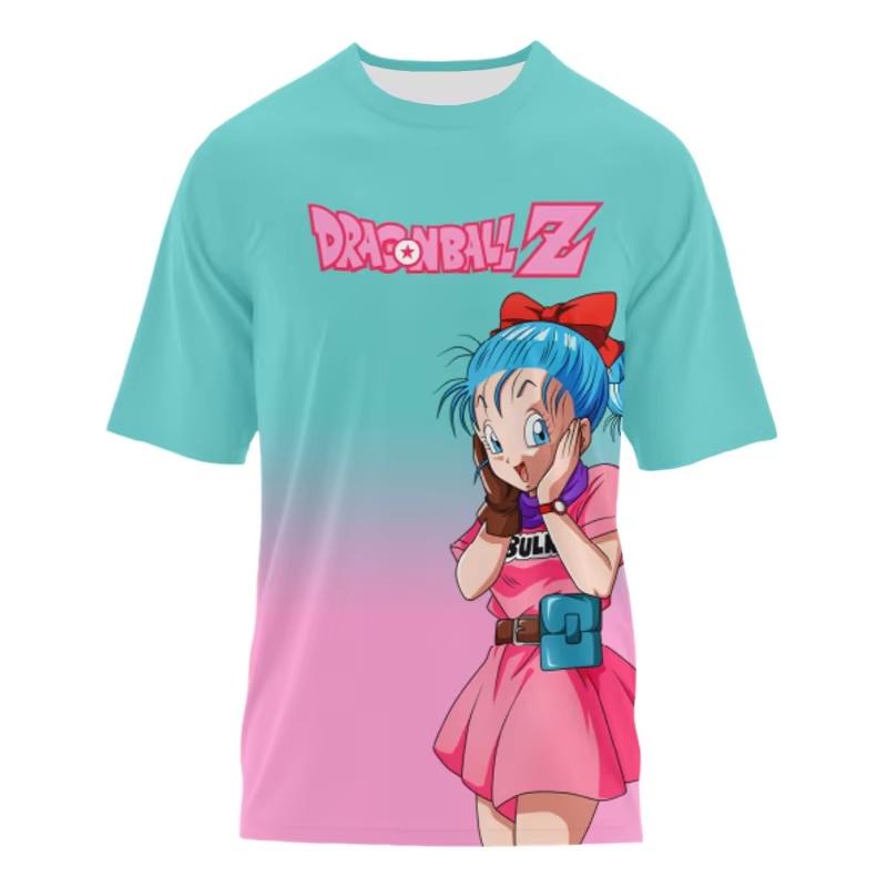 Summer Dragon Ball T Shirt Kids Tops Tee Anime Figures Son Goku Super Saiyan T-shirt Boys T-shirts Children Clothes Short Sleeve