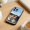 G-GIRLS Und P-PANZER Phone Case For iPhone 17 16 15 14 13 12 Max Plus Silicone Black Cover