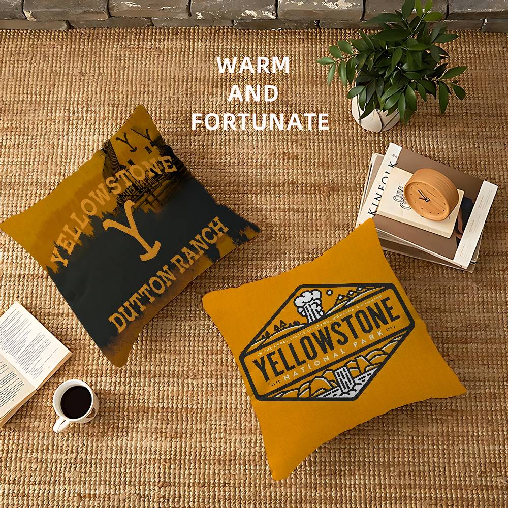 Yellowstone Dutton Ranch Pillow Cover For Bedroom Room And Living Room Sofa Decorative Cushion Cover