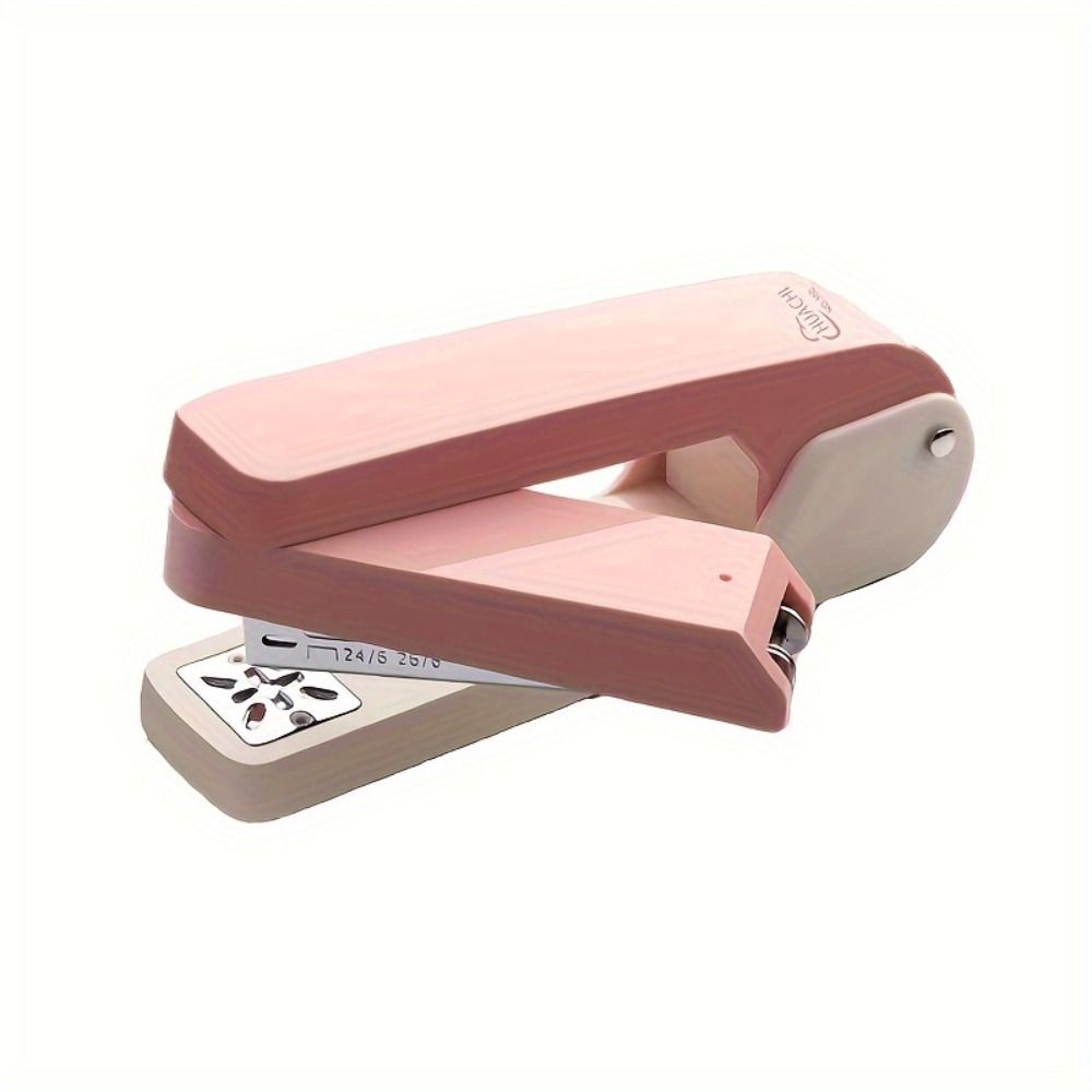 Metal Labor-Saving Stapler 360-degree Rotating Paper Stapling Machine Desktop Stapler  School