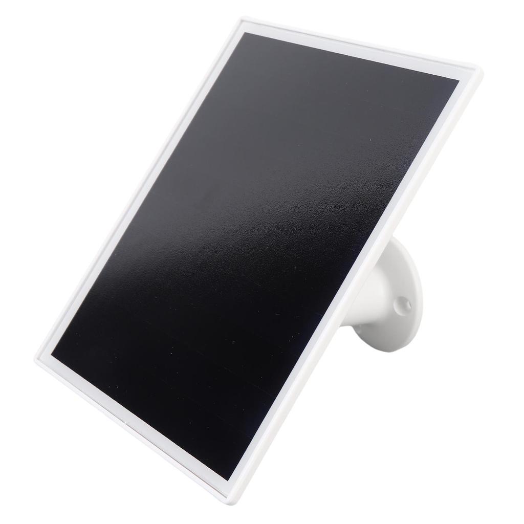 6W Camera Solar Panel IP66 Waterproofing 360 Deg Rotatable Bracket for Stick Up Cam Spotlight Cam