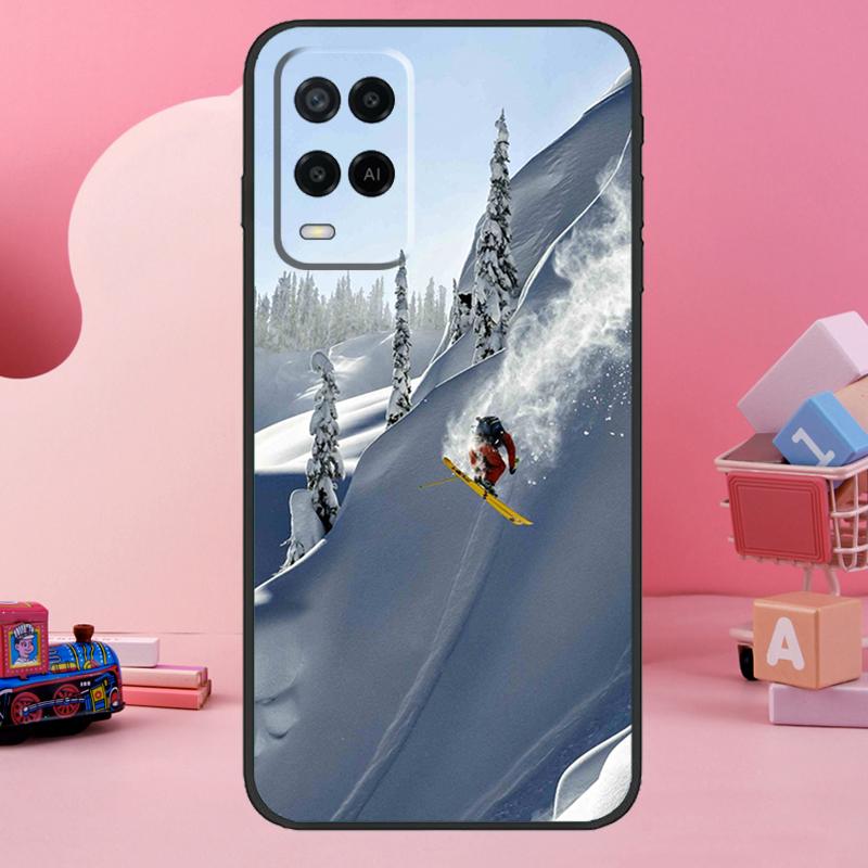 Ski Neige Snowboard Hülle Für Oppo A98 A78 A18 A38 A58 A60 A80 A40 A77 A57 A17 A74 A54 A94 A96 A76 A16 A15 A5 Pro