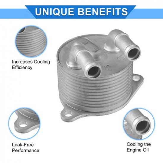 Pack of 1 For Mini Cooper 14-21 Engine Transmission Oil Cooler Kit 24148627861