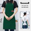 Waterproof & Oil-Proof Canvas Apron - Lightweight, Durable, Custom Logo Option, Perfect for Summer and Workwear; Dirt-Resistant