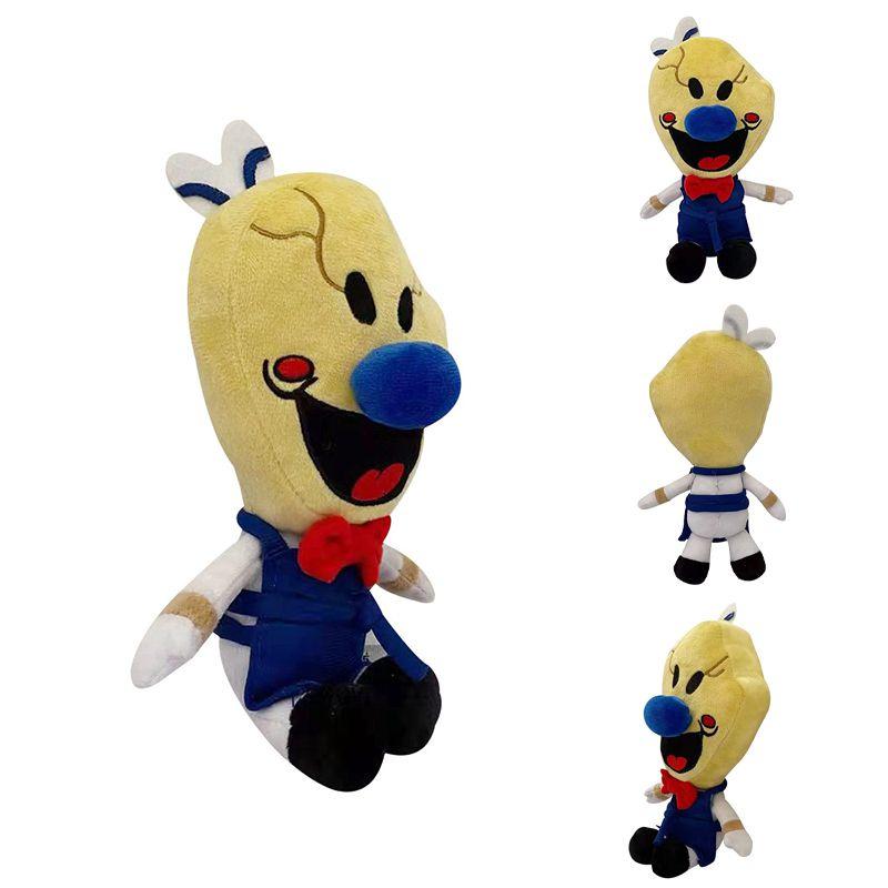 25cm Ice Scream Rod Plush Toy Cartoon Horror Figure Dolls Stuffed Soft Toys