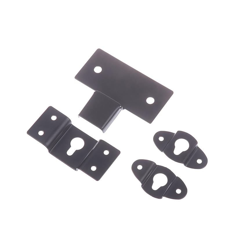 Metal Speaker Brackets Stand Black Wall Mount Iron Hook Hanger Plate For Speaker Surround Sound Bracket Easy To Install