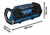 Battery Radio Gpb 18V-2 Sc Dab+/Fm Bluetooth 0*Ah - B 6014A3100