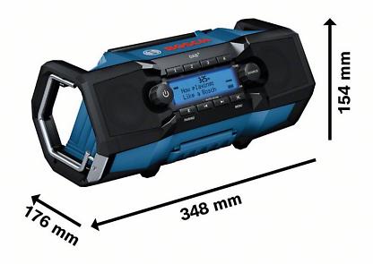 Battery Radio Gpb 18V-2 Sc Dab+/Fm Bluetooth 0*Ah - B 6014A3100