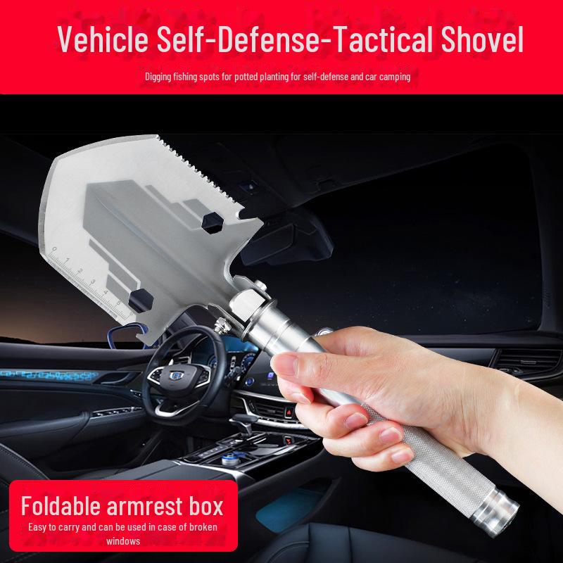 

Многофункциональная складная инженерная лопата - Портативная, прочная марганцевая сталь для использования на открытом воздухе small shovel (can be used outdoors)