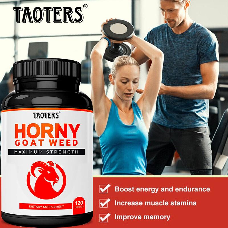 Taoters Advanced Men's Health Supplement Increases Physical Capacity with 120 Capsules