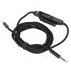 Headphone Sound Cable 3.5mm Gaming Headset Aux Cord with Inline Mic Mute Volume Control for Logitech G633 G933 G935 G635