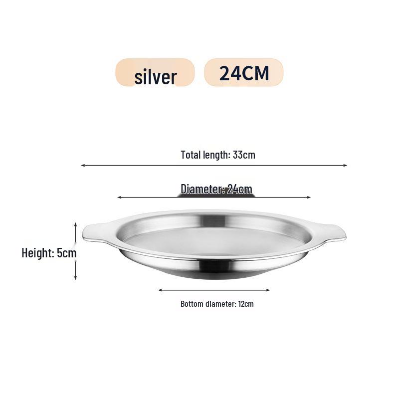 Gold Crayfish & Chicken Stainless Steel Seafood Pot with Handles