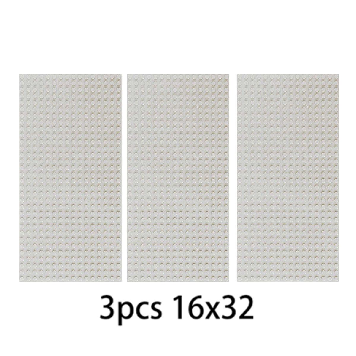 3 шт. 16x32 детские кубики игрушка Основание Классические Строительные Блоки ОСНОВАНИЕ СТРОИТЕЛЬНЫЕ БЛОКИ 3pcs