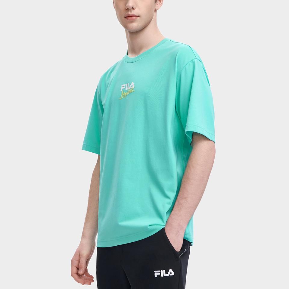 FILA T Shirt Unisex Soft Light Green F11U329101F-LG