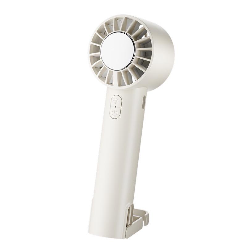 

2026 Mini Rechargeable USB Handheld Cooling Fan with Hook 169*52*45mm бежевий