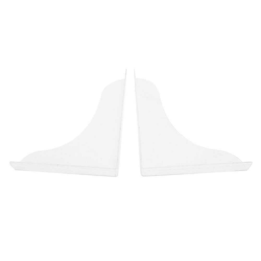 2pcs Acrylic Shower Splash Guard Clear Transparent Bathtub Water Blocker For Bathroom Use